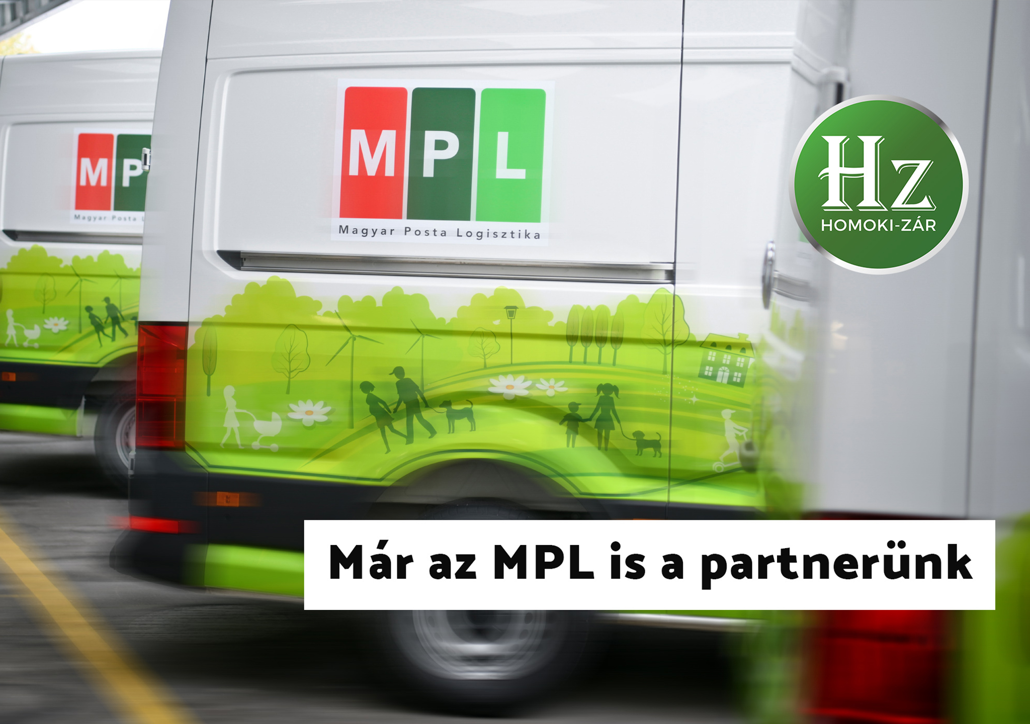 Weboldalon leadott rendelését már MPL futárszolgálattal is kérheti