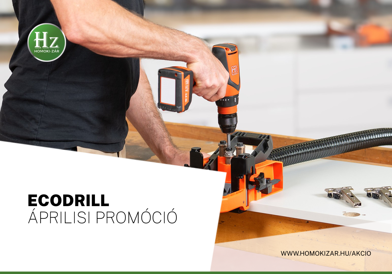 Áprilisi promóció – Ajándék ECODRILL