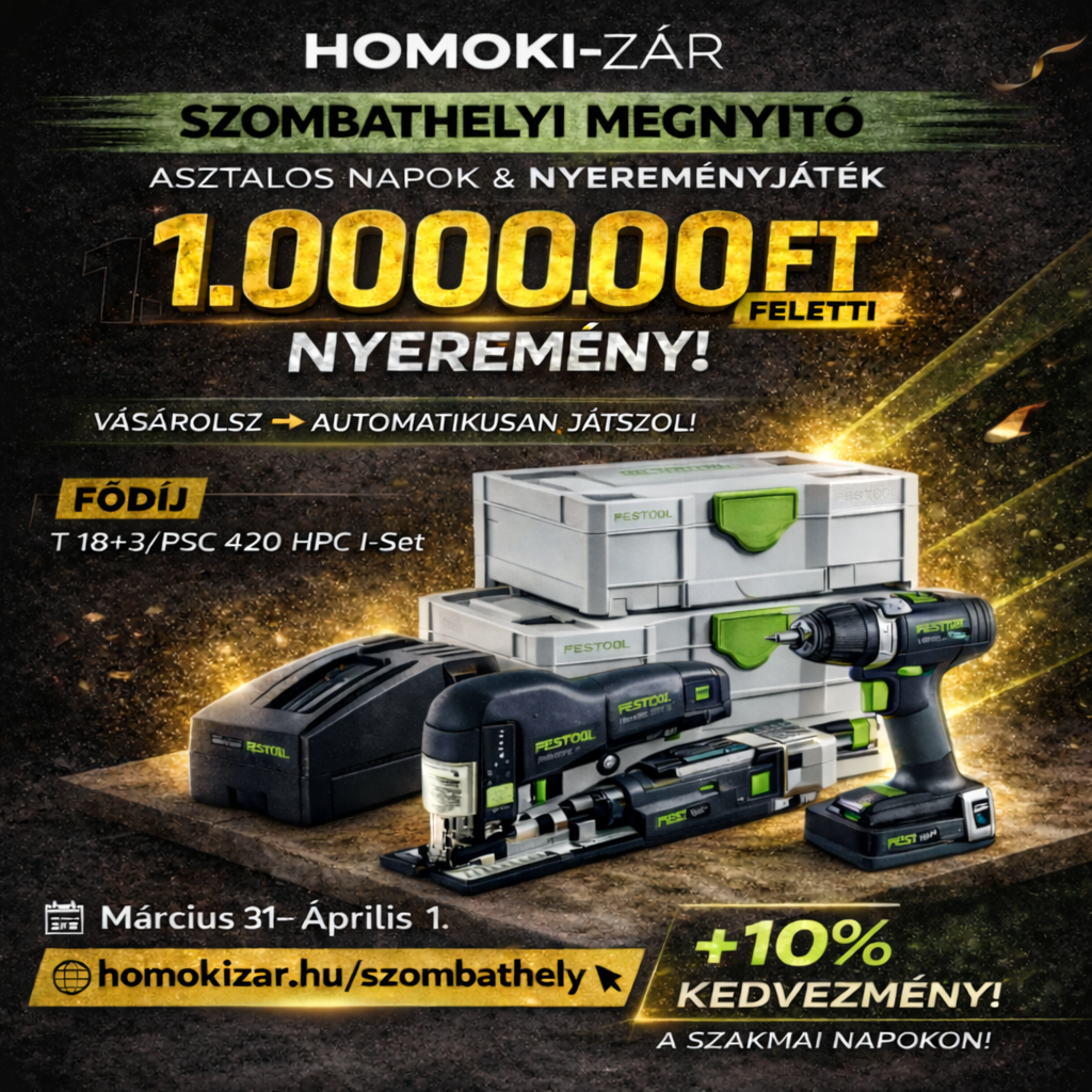 Szombathely Asztalos Napok + Nyereményjáték